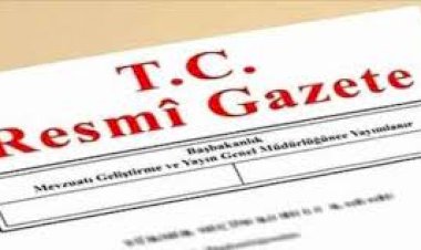 İNFAZ DÜZENLEMESİ RESMİ GAZETEDE YAYINLANDI VE YÜRÜRLÜĞE GİRDİ