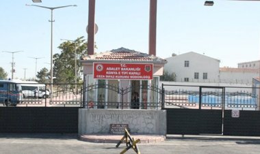 KONYA CEZAEVİNE GİRİŞ-ÇIKIŞLAR KAPATILDI!