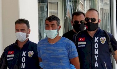 DİNİ NİKAHLI EŞİNİ CEZA EVİNDEN ÇIKARAK ÖLDÜREN ZANLI ADLİYEYE GÖTÜRÜLÜRKEN KONUŞTU