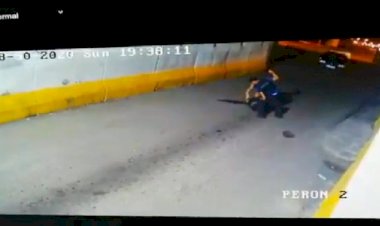 POLİS MEMURU VE BEKÇİ YUMRUK YUMRUĞA KAVGA ETTİ! KAMERALARA YANSIDI!