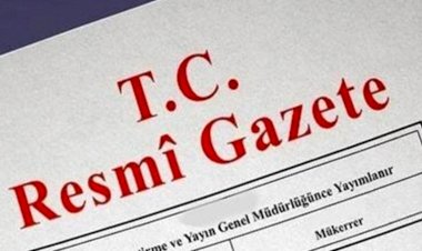 KİTLE İMHA SİLAHLARI VE DERNEKLERE DAİR KANUN RESMİ GAZETEDE YAYIMLANDI