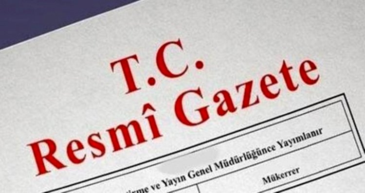 KİTLE İMHA SİLAHLARI VE DERNEKLERE DAİR KANUN RESMİ GAZETEDE YAYIMLANDI