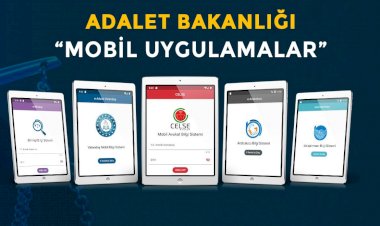 ADALET HİZMETLERİNDE MOBİL UYGULAMALARA BÜYÜK İLGİ