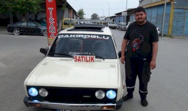 DRİFTLİ EVLİLİK TEKLİFİ CEZASINI ÖDEYEMEYİNCE GELİN ARABASINI SATIŞA ÇIKARTTI
