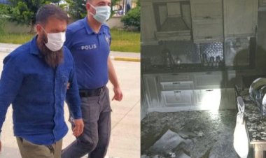 BOŞALTMASI İSTENİNCE SATTIĞI EVİ YAKTI!