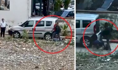 HACZE GELEN AVUKATI TEKMELEYİP BAŞINA SİLAH DAYADI!