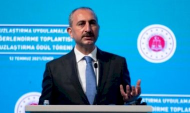 ADALET BAKANI GÜL: 1 MİLYON 14 BİN DOSYADA UZLAŞMA SAĞLANDI