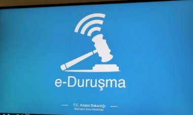 738 MAHKEMEDE E-DURUŞMA UYGULANIYOR