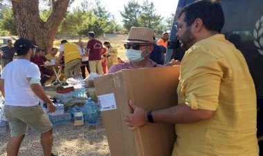 MERSİN BAROSU’NDAN YANGINZEDELERE YARDIM