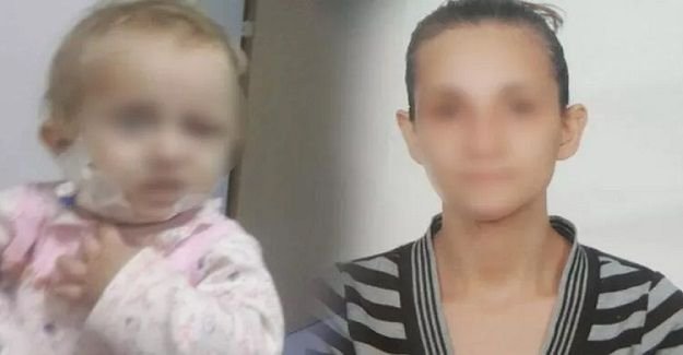 1,5 YAŞINDAKİ KIZINA ÇAMAŞIR SUYU ENJEKTE EDEN KADINA 20 YIL İSTENDİ