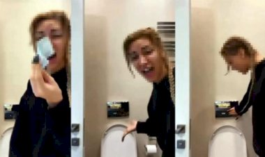 TÜRK LİRASINI KLOZETE ATAN 'SOSYAL MEDYA FENOMENİ' GÖZALTINA ALINDI